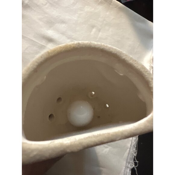 Southwest Native American Bear Night Light Sandpainting Pottery Artist Signed - Picture 4 of 7